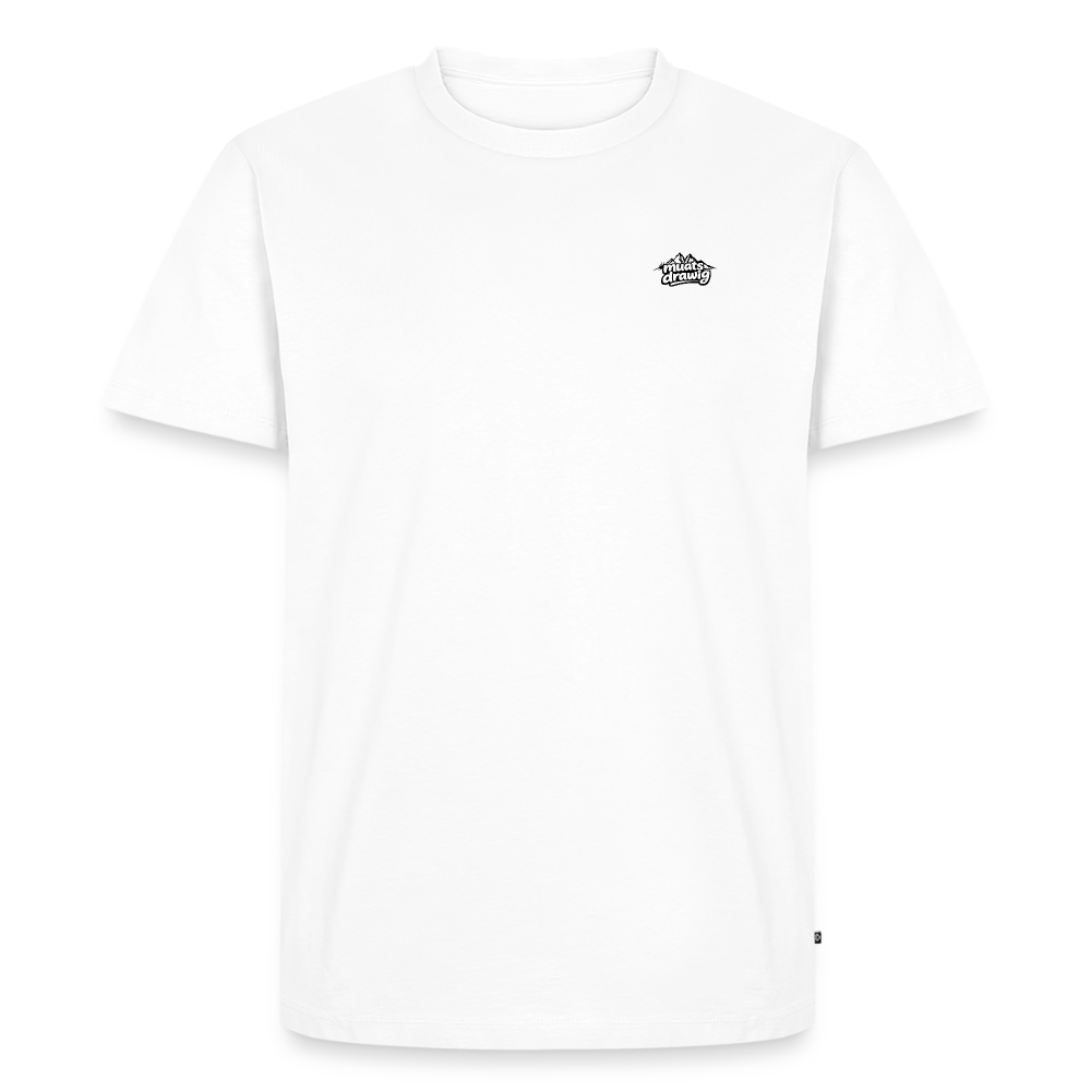 Männer Premium T-Shirt - muats drawig - Weiß