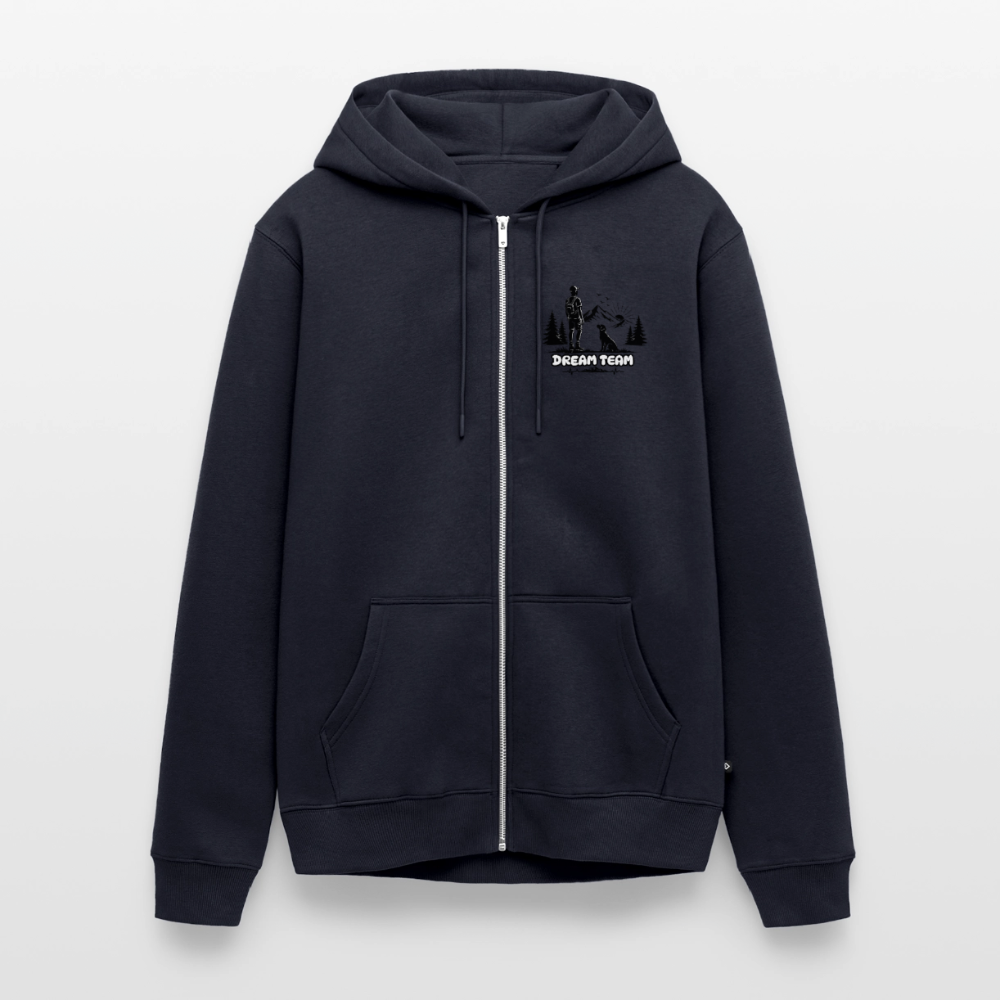 Männer Premium Kapuzenweste - Dream Team - Navy