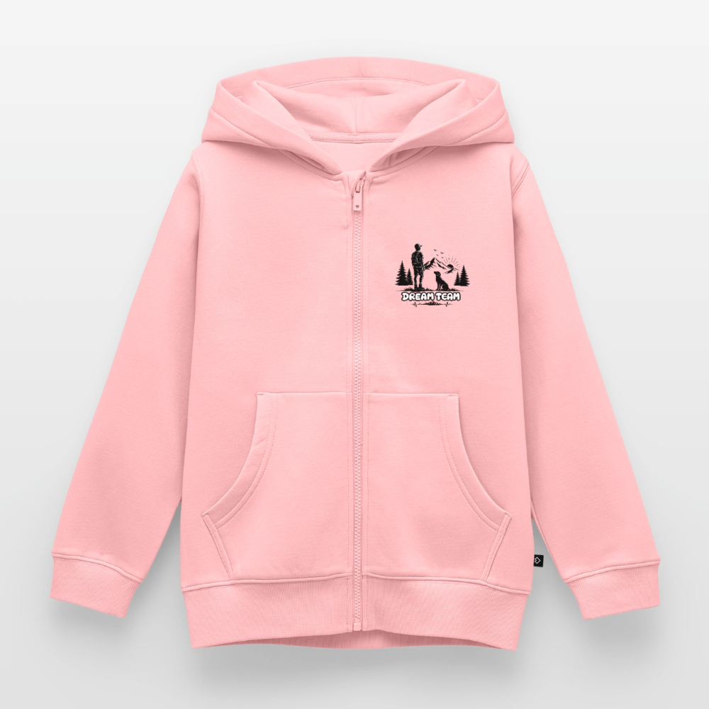 Kinder Premium Kapuzenweste Jungs - Dream Team - Rosa