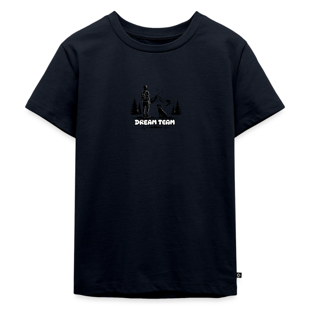 Kinder Premium T-Shirt Jungs - Dream Team - Navy
