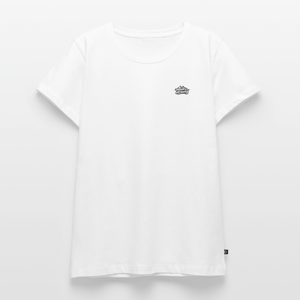 Frauen Premium T-Shirt - muats drawig - Weiß
