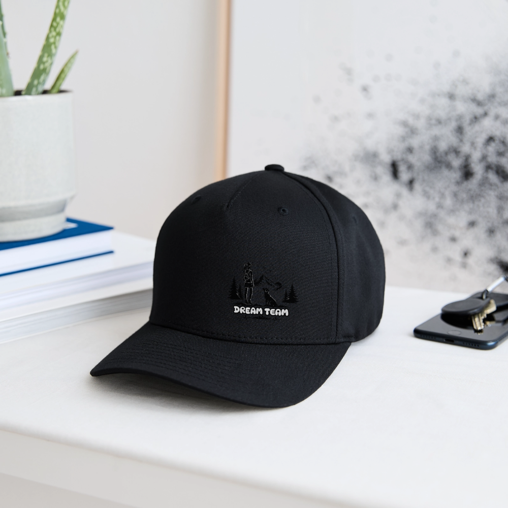 Frauen Flexfit Cap - Dream Team - Schwarz
