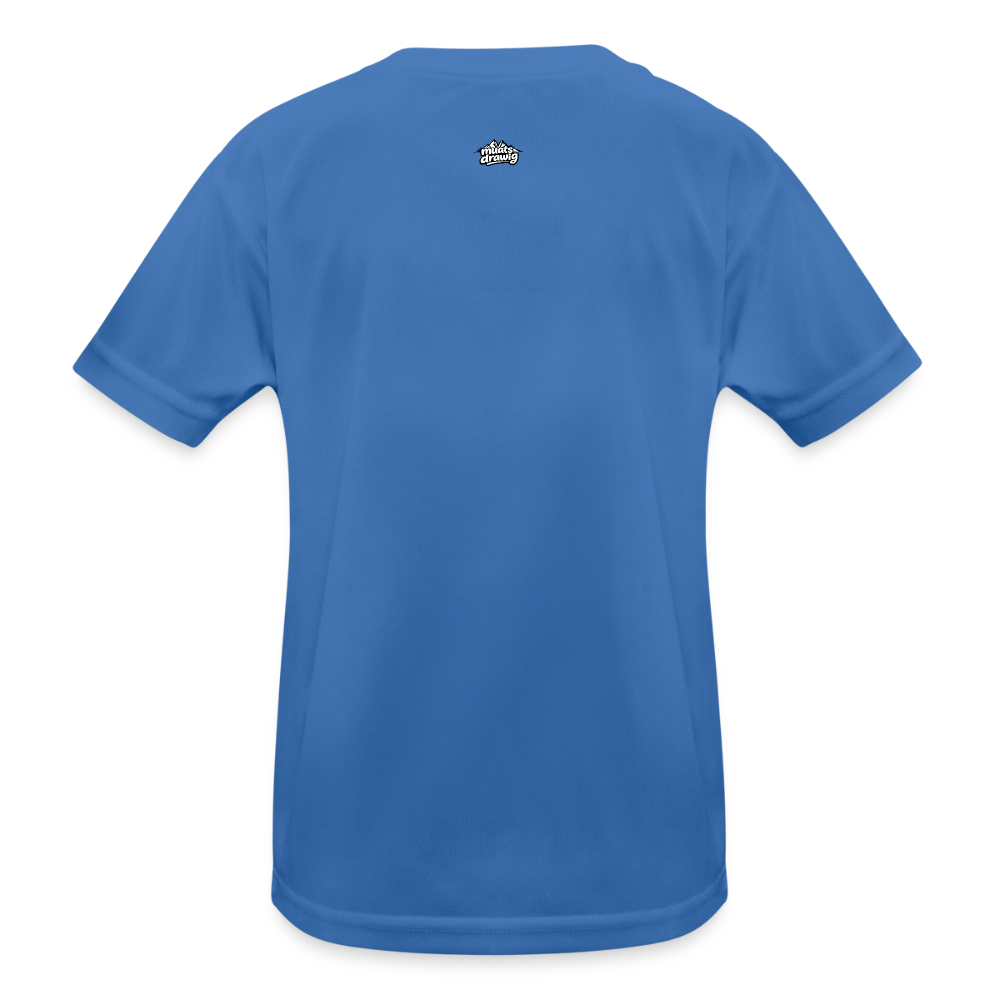 Kinder Funktions-T-Shirt Jungs - Dream Team - Königsblau
