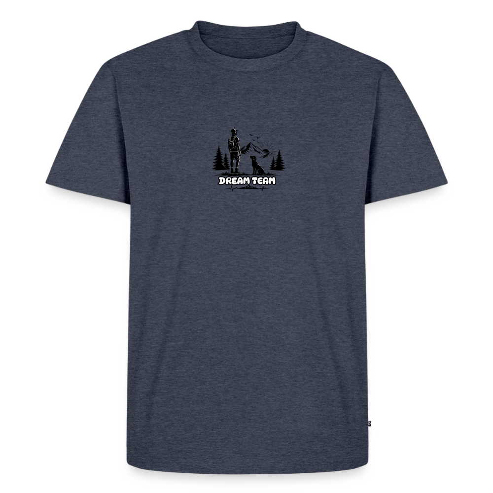 Männer Premium T-Shirt - Dream Team - Jeansblau 