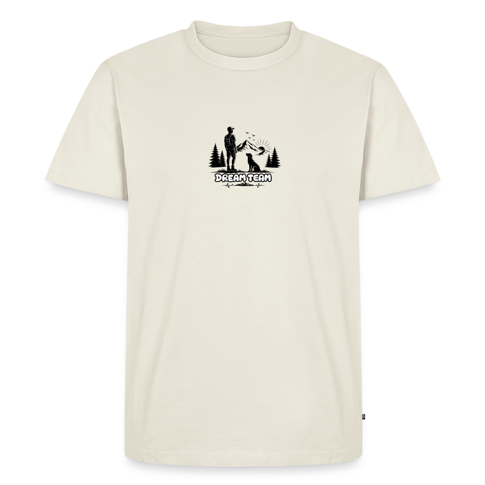 Männer Premium T-Shirt - Dream Team - Naturweiß