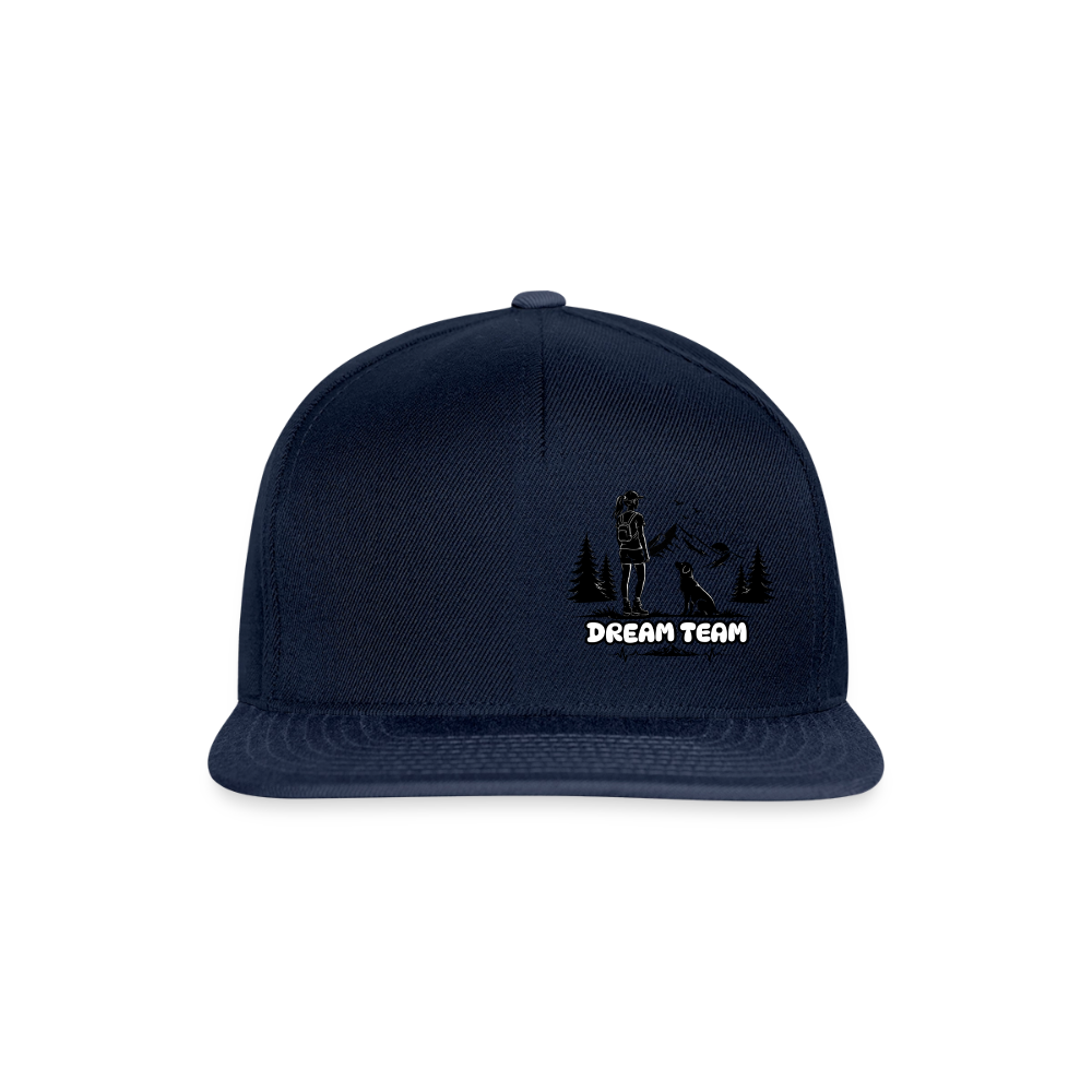 Frauen Snapback Cap Unisex - Dream Team - Navy/Navy