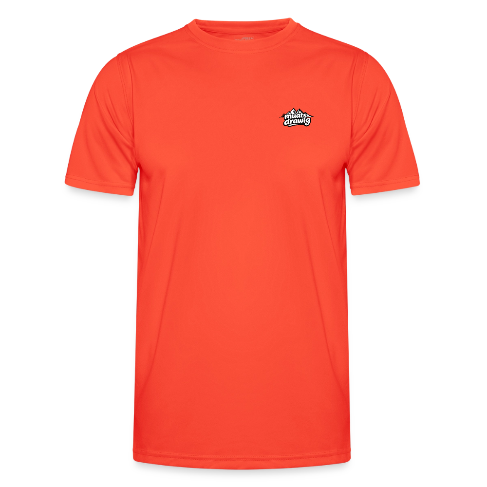 Funktions-T-Shirt Männer - muats drawig - Grenadine