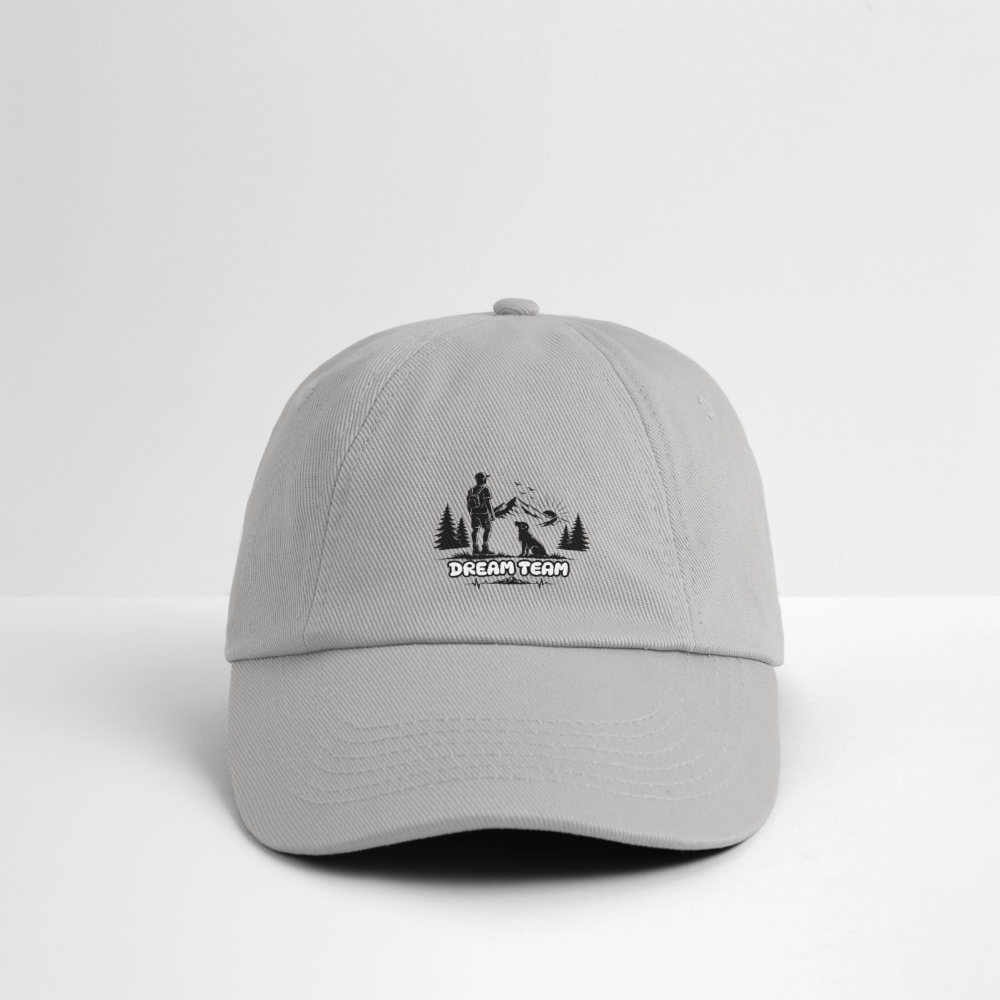Männer Baumwoll-Baseballkappe Unisex - Dream Team - Grau