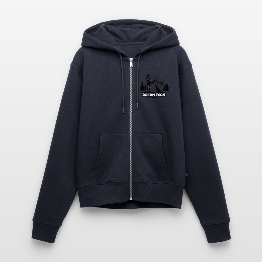 Frauen Premium Kapuzenweste - Dream Team - Navy