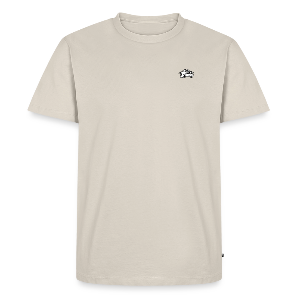 Männer Premium T-Shirt - muats drawig - Beige