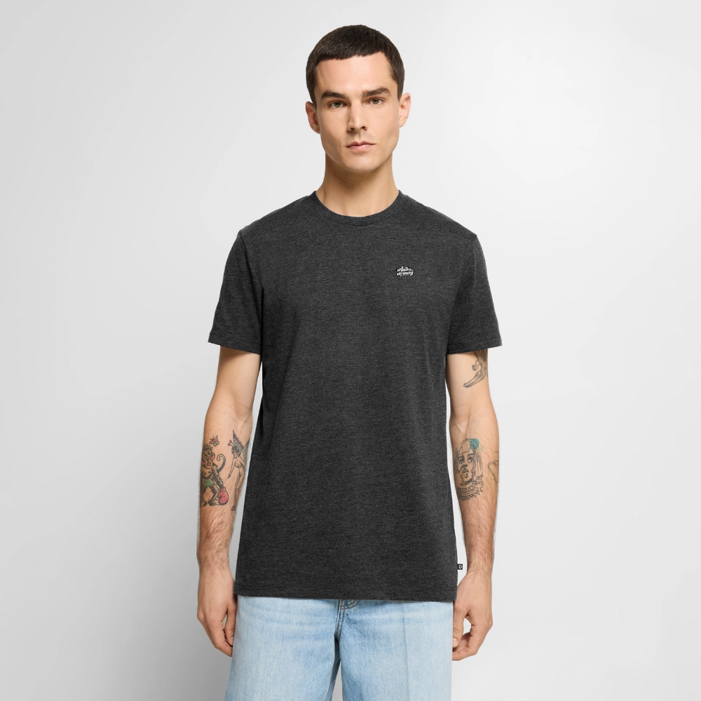 Männer Premium T-Shirt - muats drawig - Anthrazit meliert