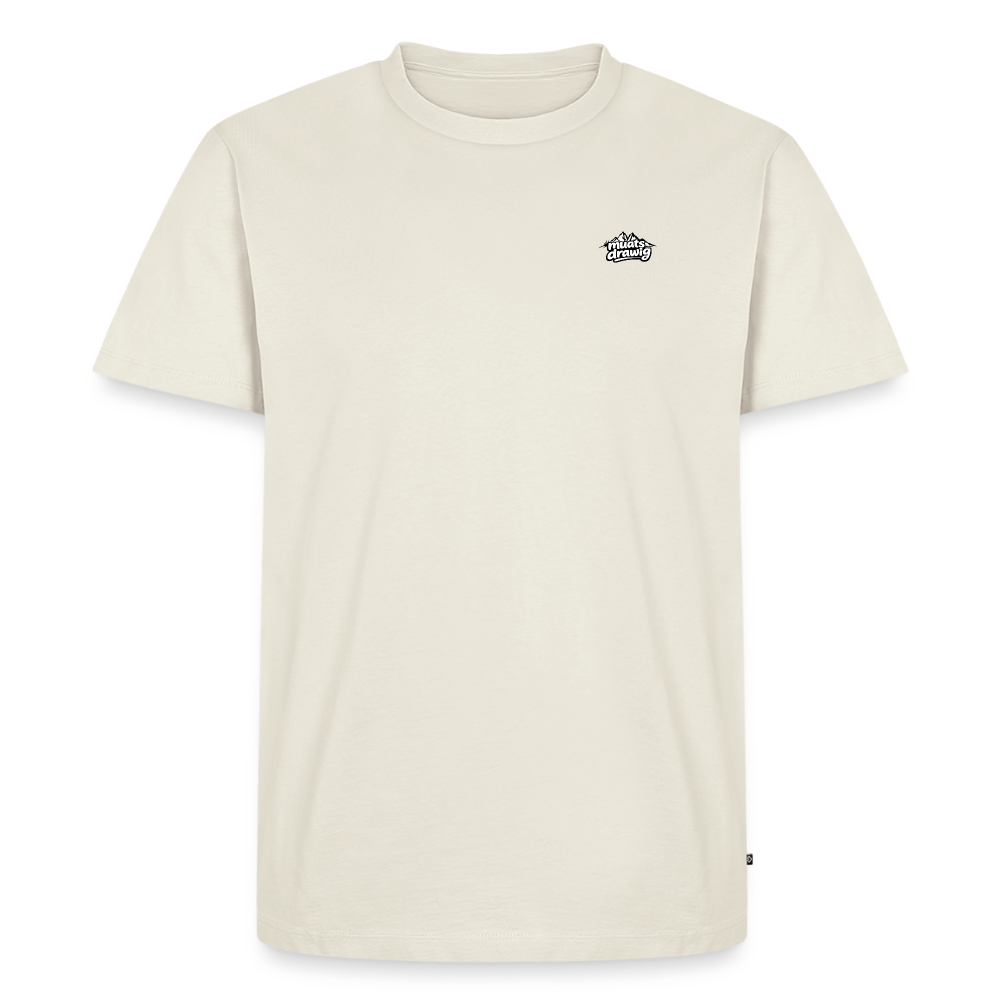 Männer Premium T-Shirt - muats drawig - Naturweiß
