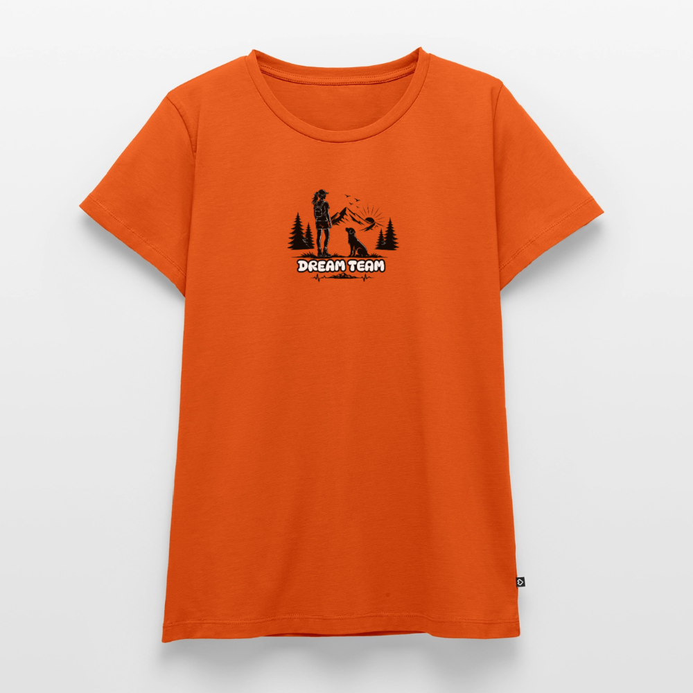 Frauen Premium T-Shirt - Dream Team - Orange 