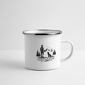 Männer Dream Team Emaille-Tasse - Weiß