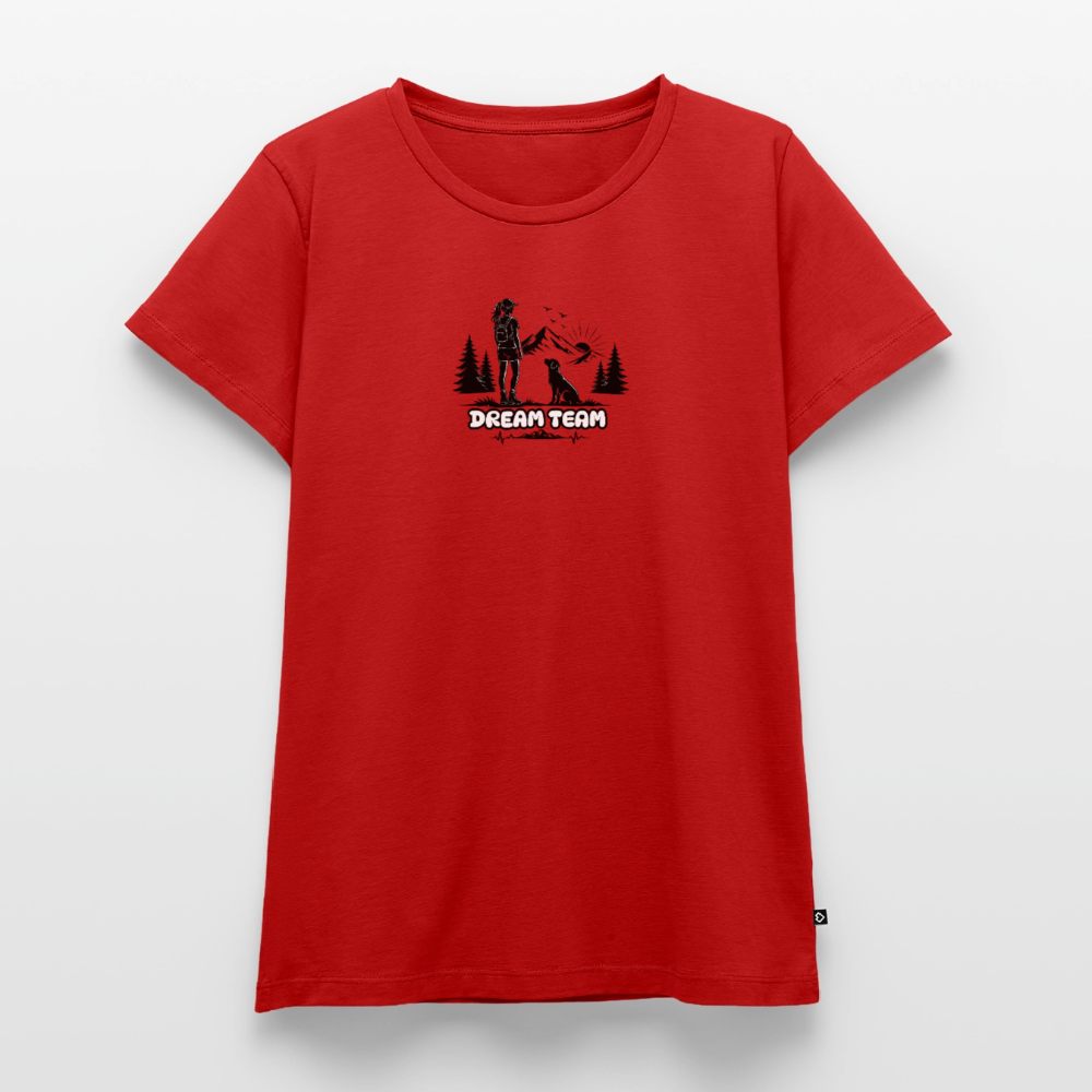 Frauen Premium T-Shirt - Dream Team - Rot