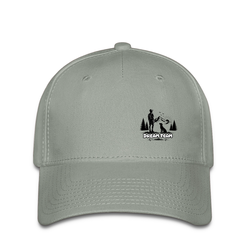 Männer Flexfit Cap - Dream Team - Grüngrau
