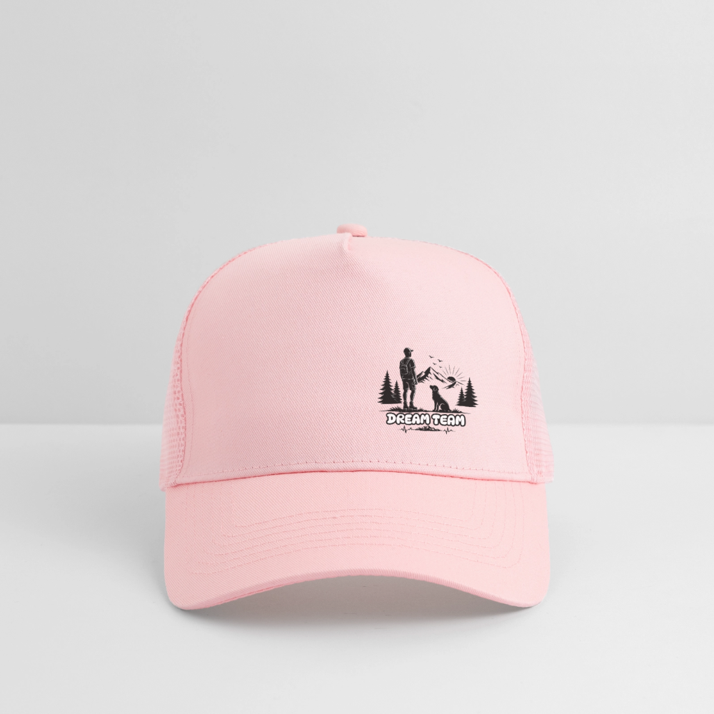 Männer Trucker Cap Unisex - Dream Team - Hellrosa