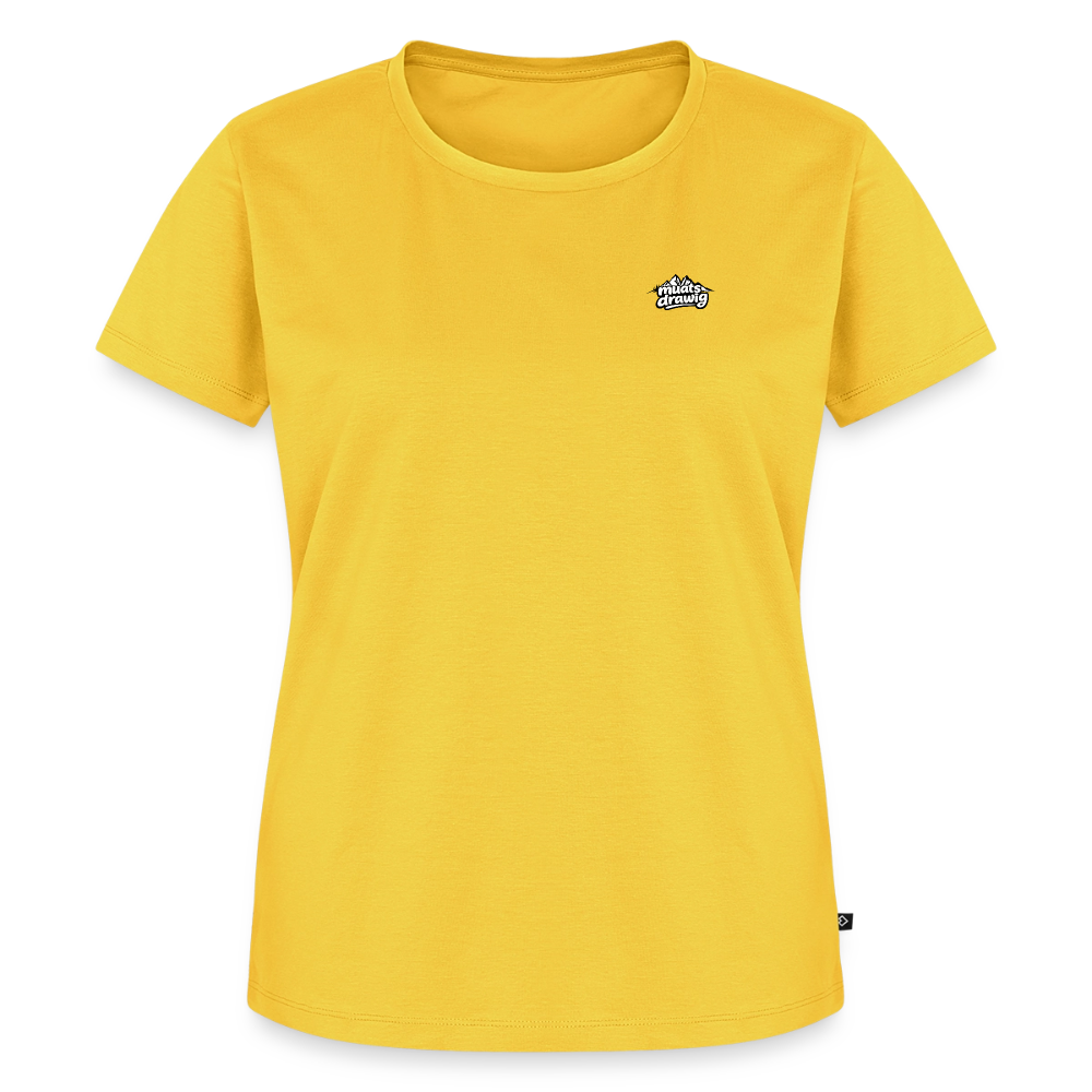 Frauen Premium T-Shirt - muats drawig - Sonnengelb