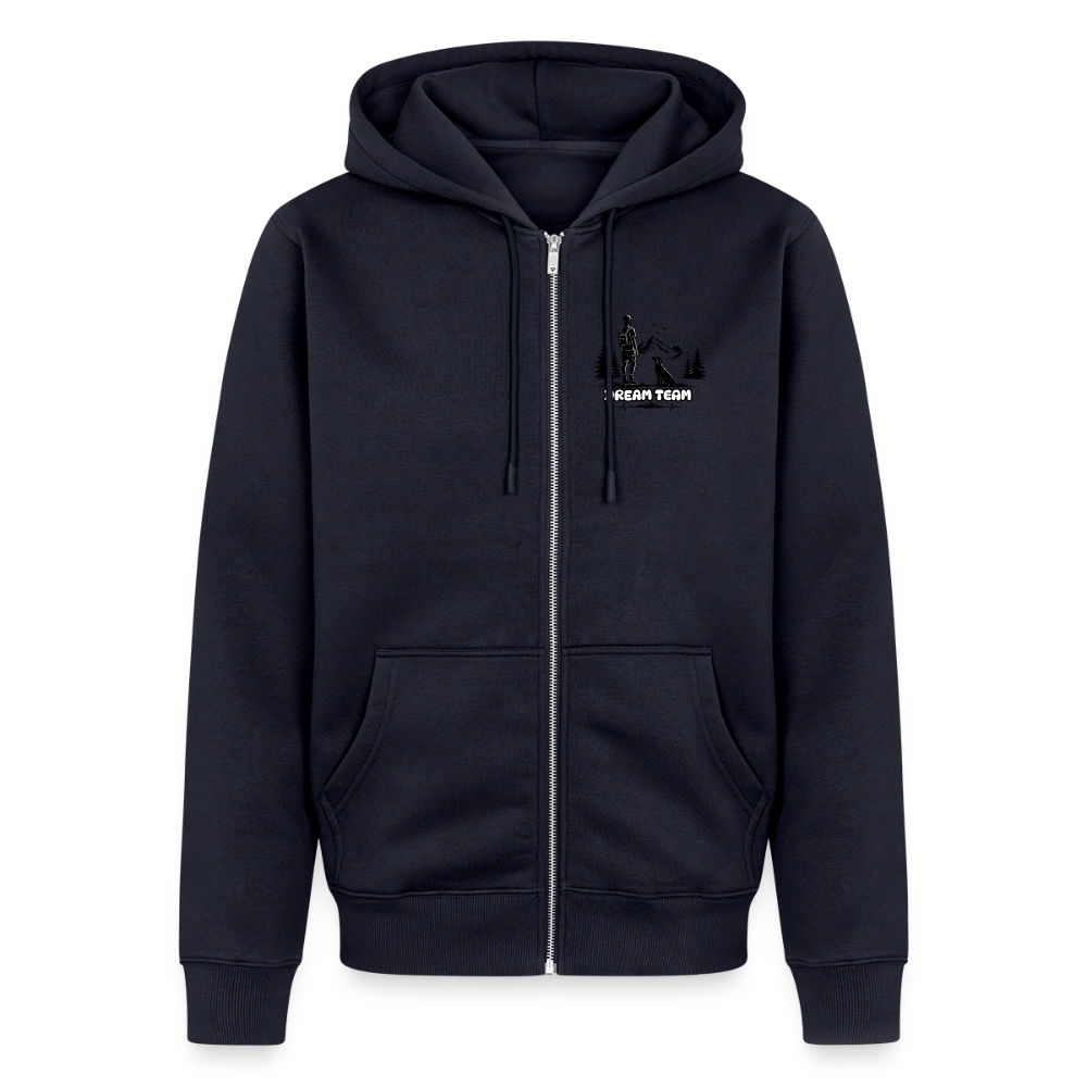 Männer Premium Kapuzenweste - Dream Team - Navy