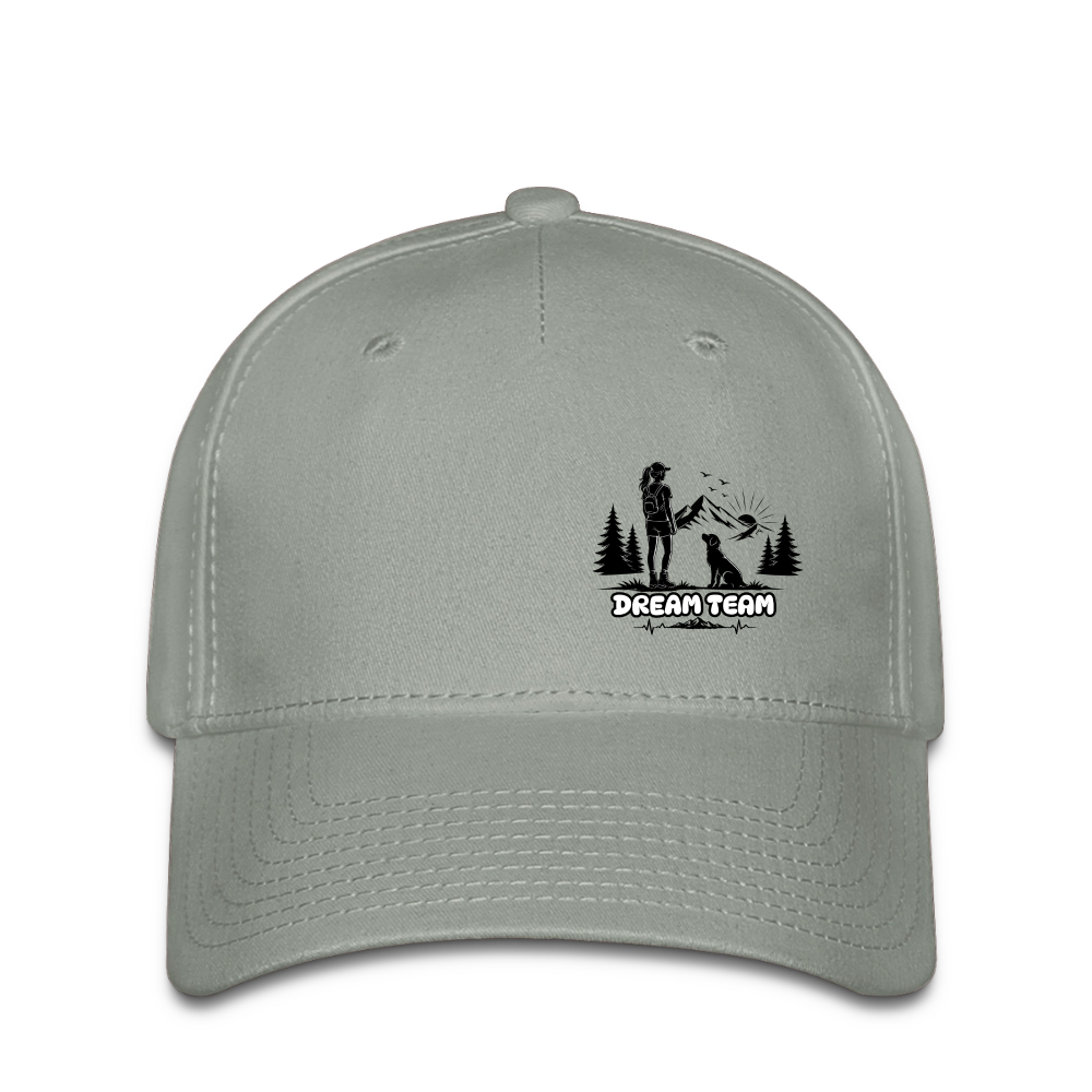 Frauen Flexfit Cap - Dream Team - Grüngrau