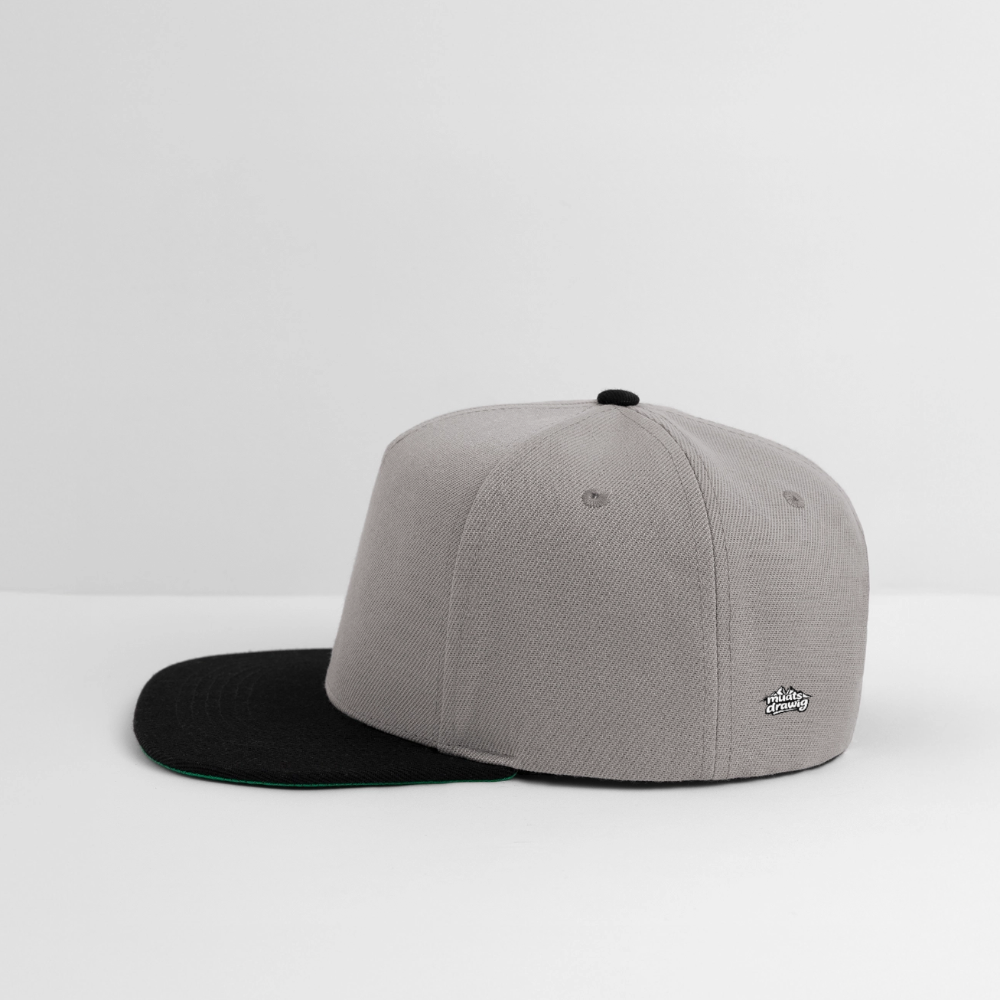 Männer Snapback Cap Unisex - Dream Team - Graphit/Schwarz