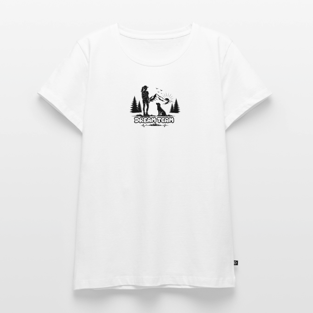 Frauen Premium T-Shirt - Dream Team - Weiß