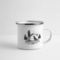 Frauen Dream Team Emaille-Tasse - Weiß