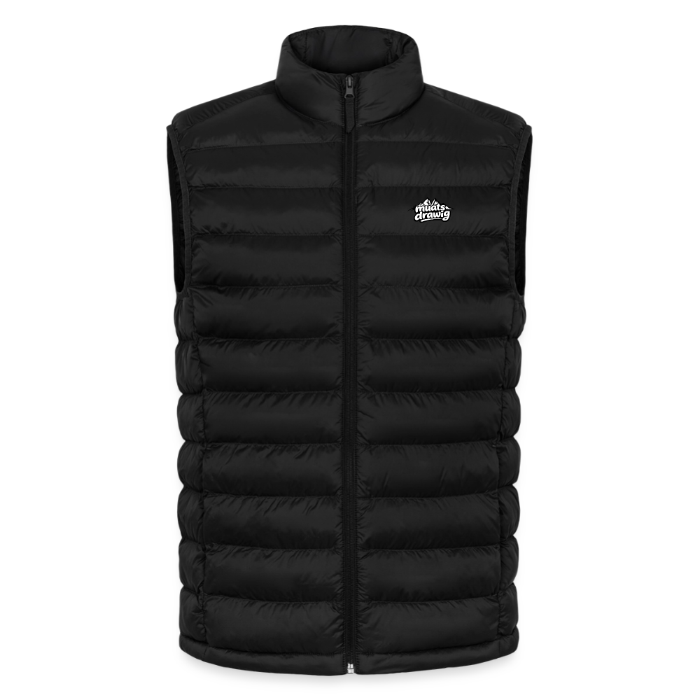Lightweight Steppweste Unisex - muats drawig - Schwarz