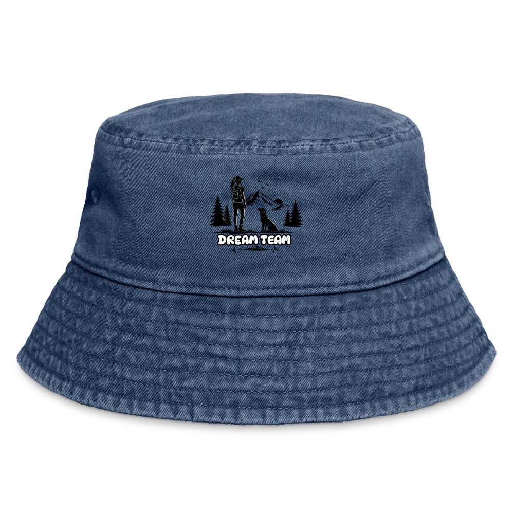 Frauen Vintage Wander-Hut - Dream Team - Vintage Denim