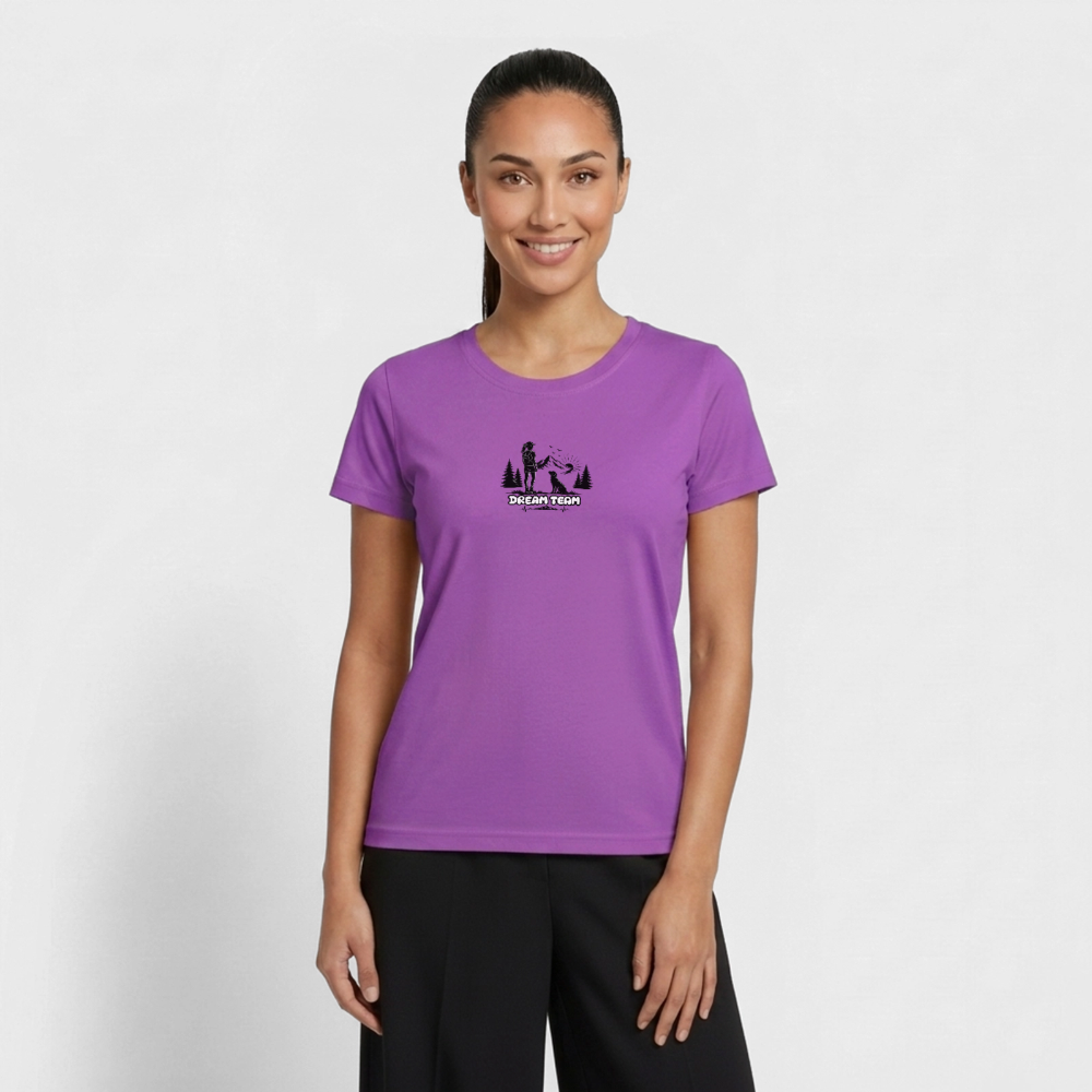 Frauen Funktions-T-Shirt - Dream Team - Violett