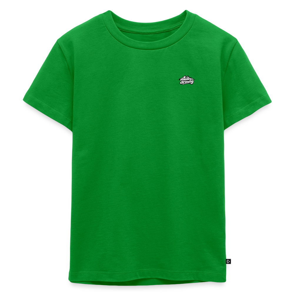 Kinder Premium T-Shirt - muats drawig - Grün