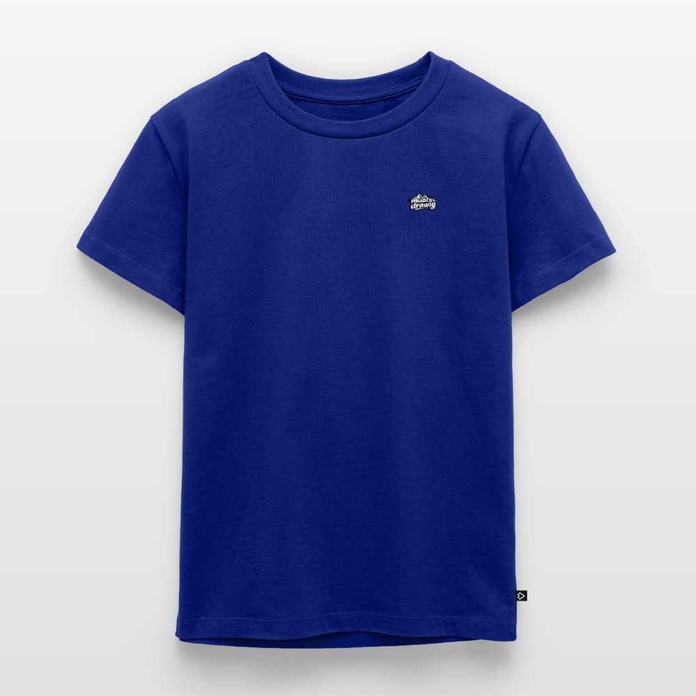 Kinder Premium T-Shirt - muats drawig - Royalblau