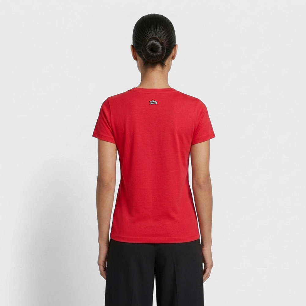 Frauen Funktions-T-Shirt - Dream Team - Rot