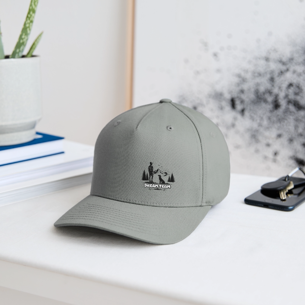 Männer Flexfit Cap - Dream Team - Grüngrau