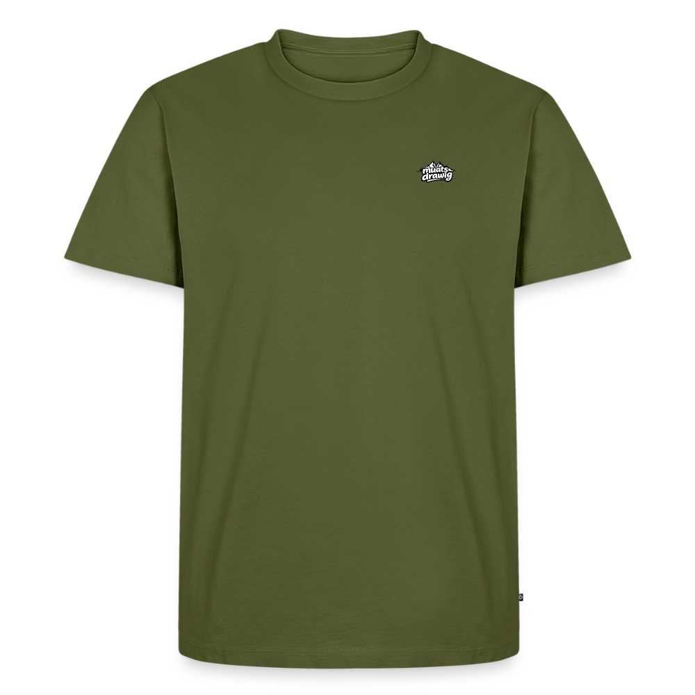 Männer Premium T-Shirt - muats drawig - Khaki