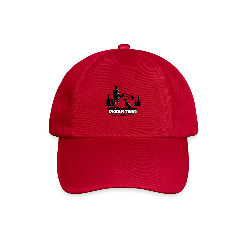 Männer Baumwoll-Baseballkappe Unisex - Dream Team - klassisch Rot