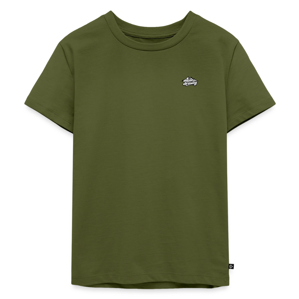 Kinder Premium T-Shirt - muats drawig - Khaki