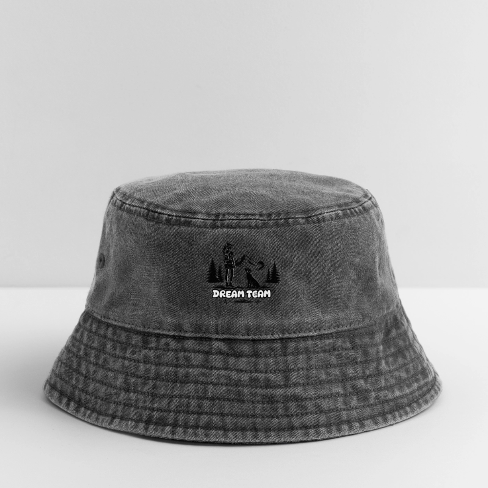 Frauen Vintage Wander-Hut - Dream Team - Vintage Schwarz