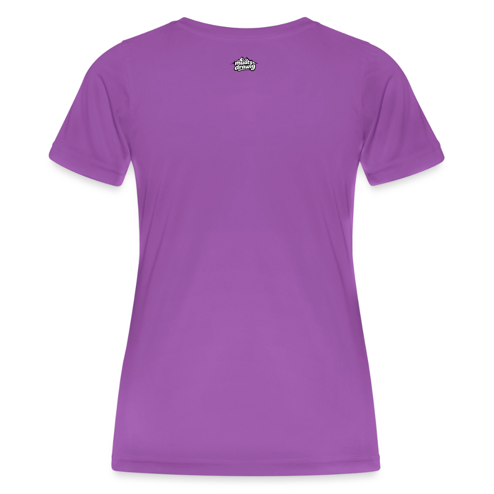Frauen Funktions-T-Shirt - Dream Team - Violett