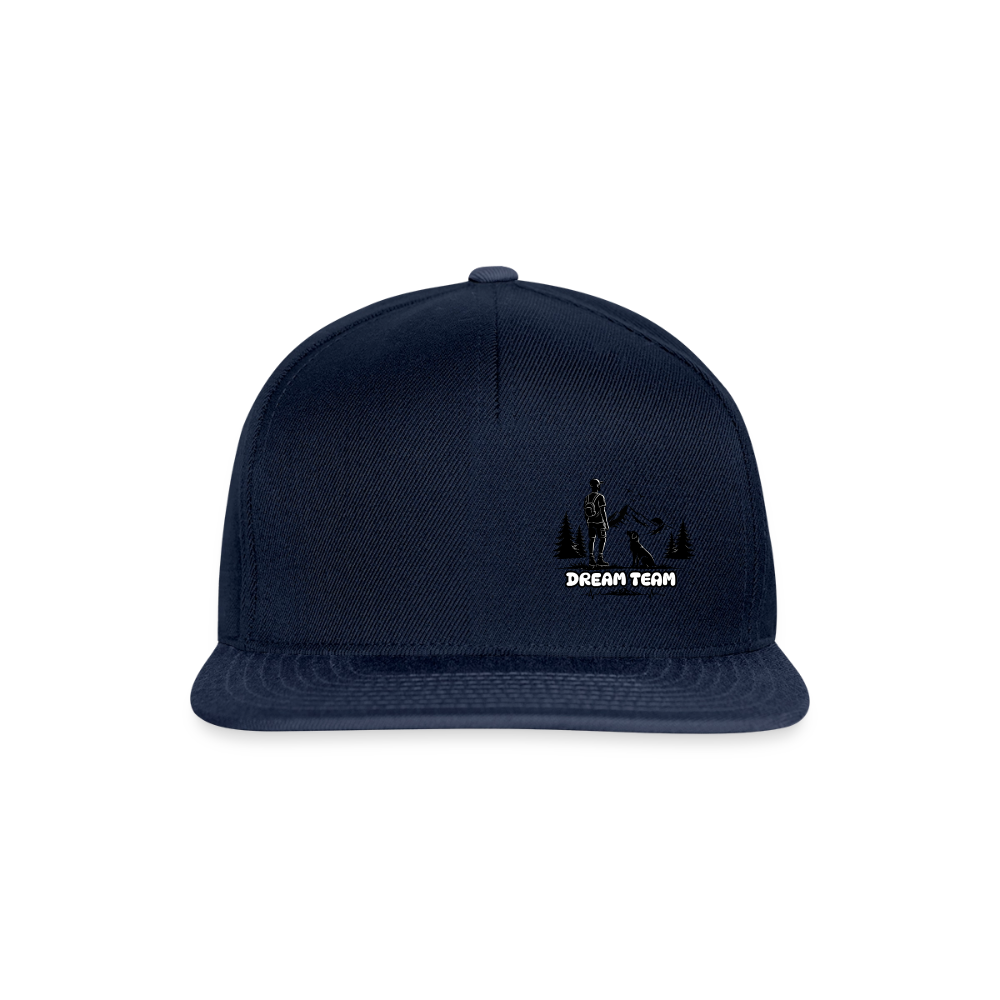 Männer Snapback Cap Unisex - Dream Team - Navy/Navy
