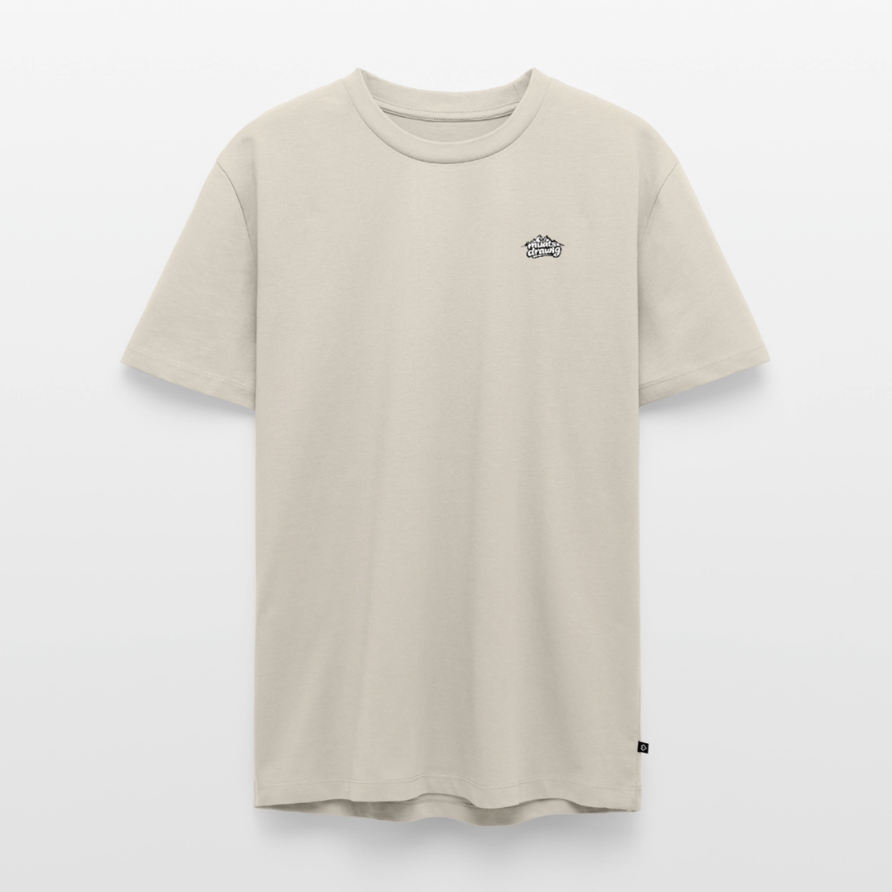 Männer Premium T-Shirt - muats drawig - Beige