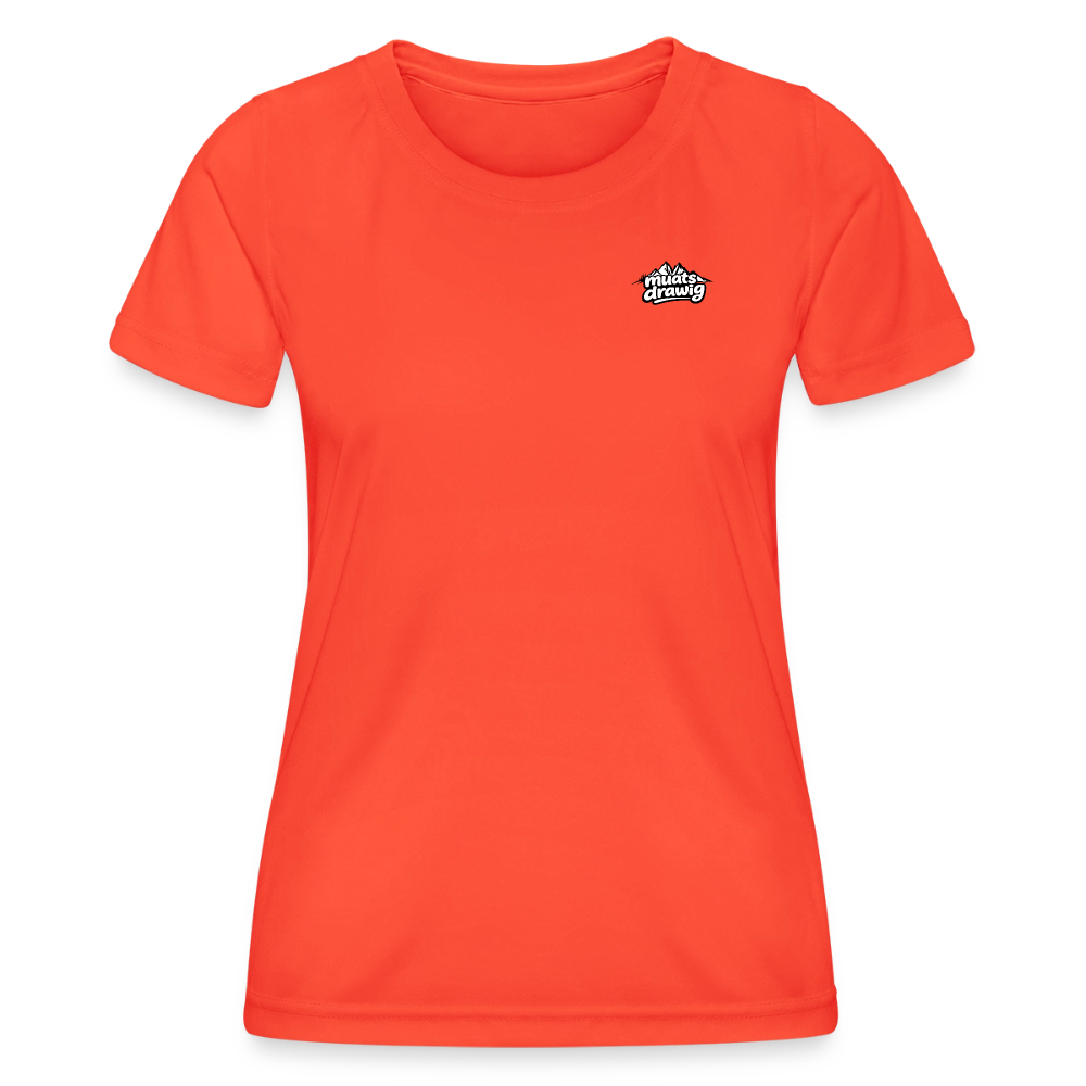 Funktions-T-Shirt Frauen - muats drawig - Grenadine