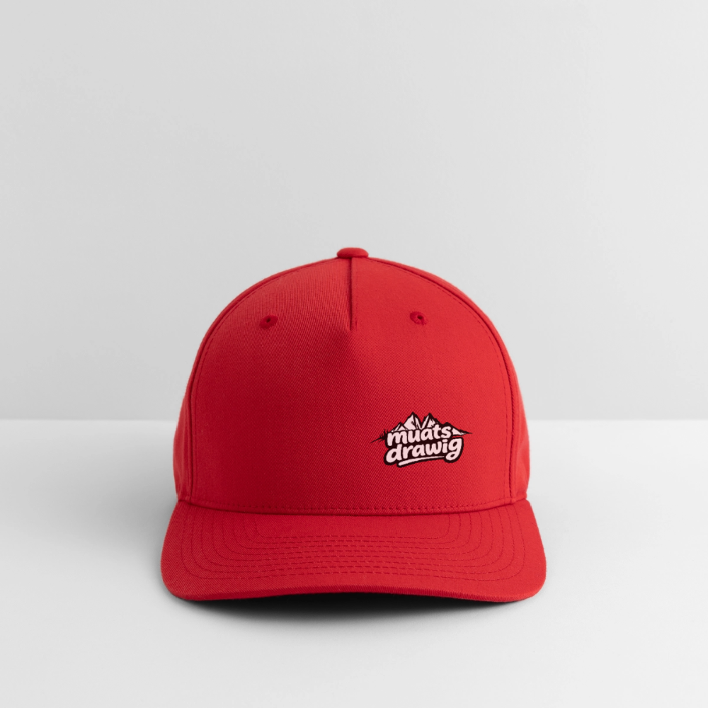 Flexfit Cap Unisex - muats drawig - Rot