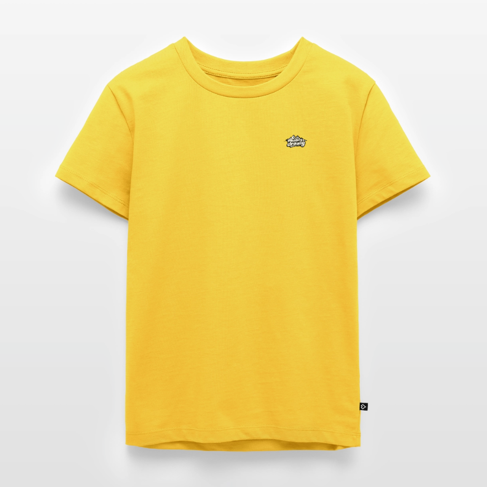 Kinder Premium T-Shirt - muats drawig - Sonnengelb