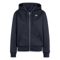 Frauen Premium Kapuzenweste - muats drawig - Navy