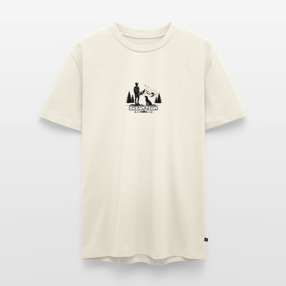 Männer Premium T-Shirt - Dream Team - Naturweiß