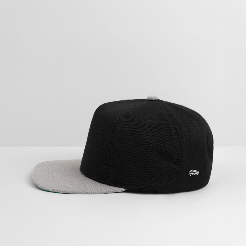 Frauen Snapback Cap Unisex - Dream Team - Schwarz/Grau