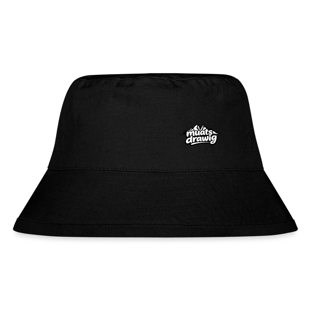 Wander-Hut Unisex - muats drawig - Schwarz