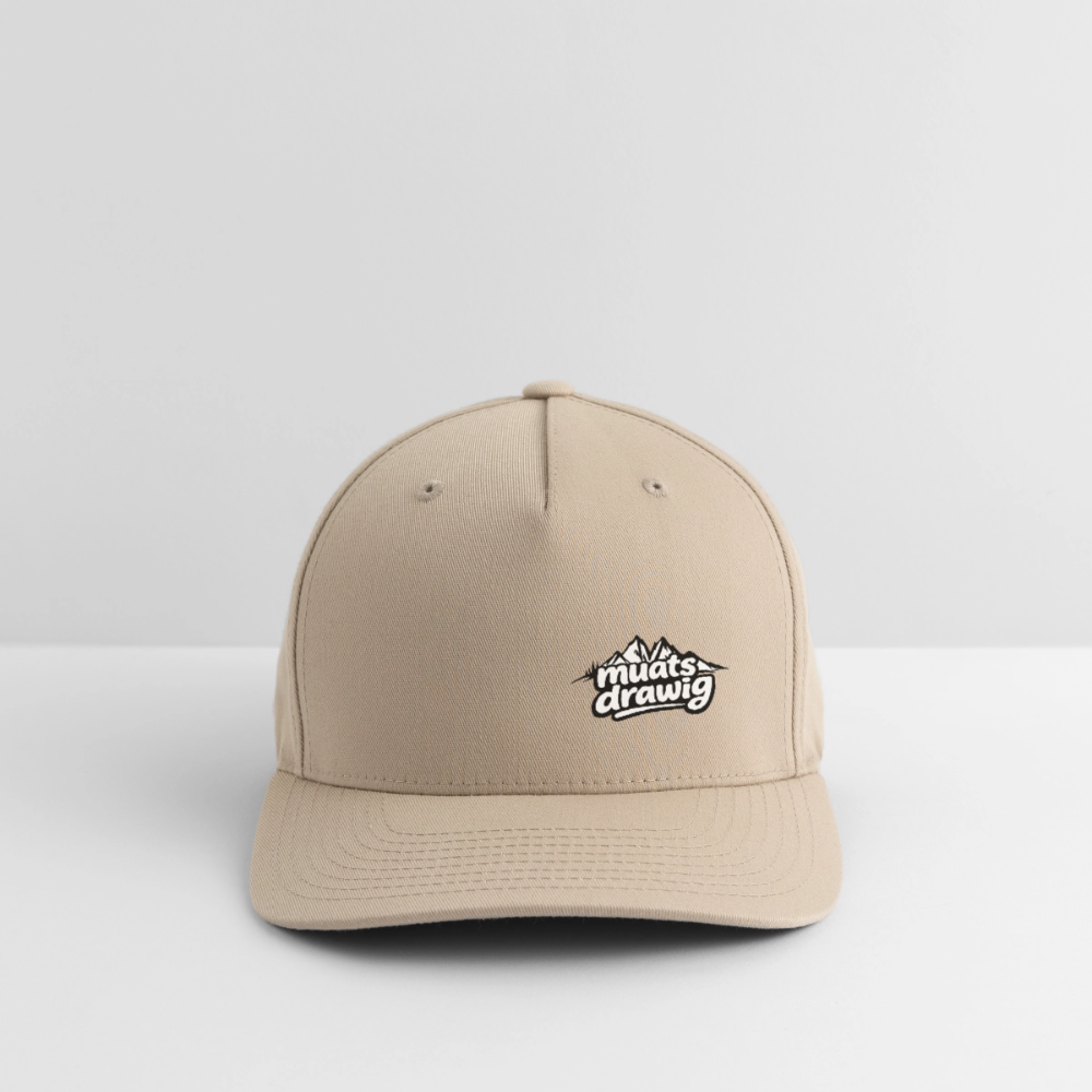 Flexfit Cap Unisex - muats drawig - Khaki