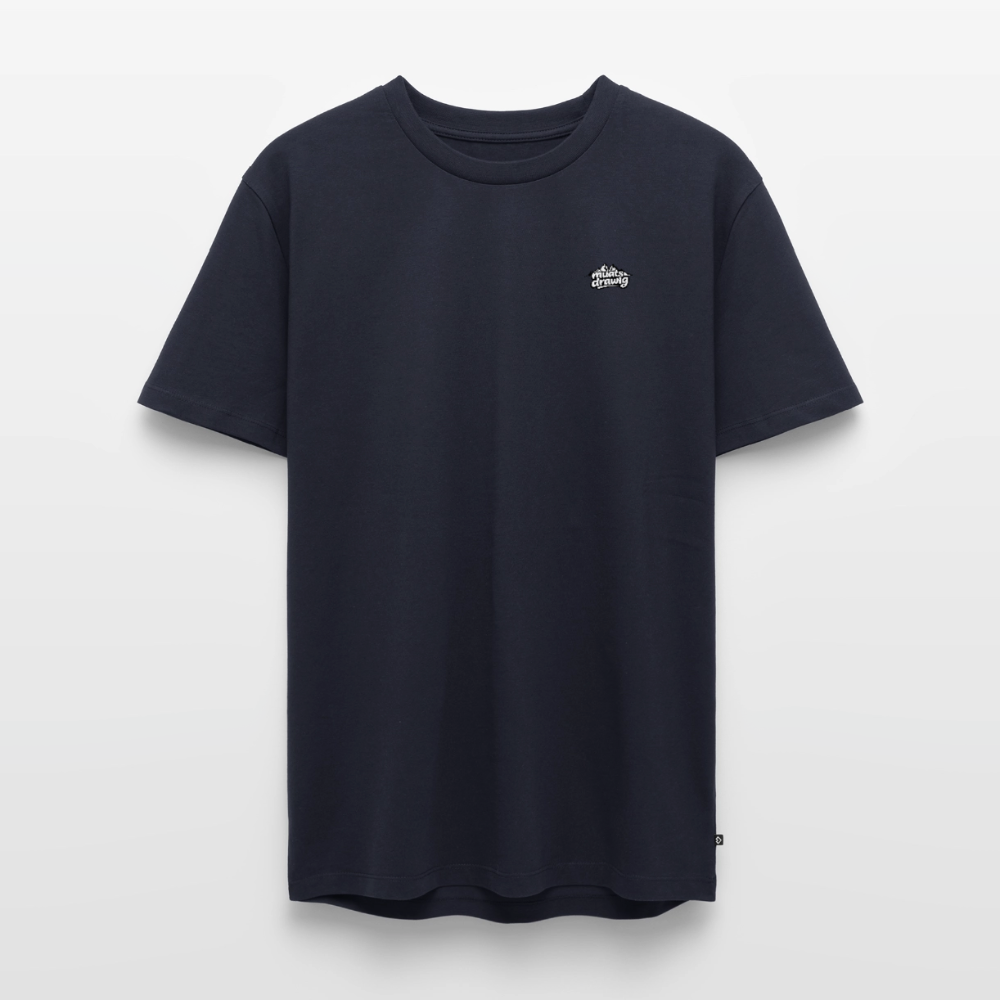 Männer Premium T-Shirt - muats drawig - Navy